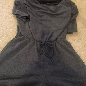 Gray romper